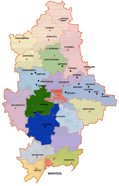 Карта области